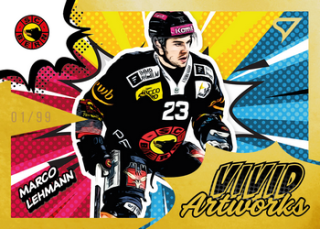 25-26 NLA - Marco LEHMANN no. VA-09 Vivid Artworks Honey Gold x/99