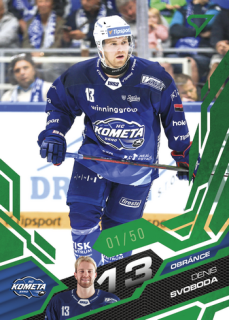 25-26 TELH - Denis SVOBODA č. 256 Emerald Green x/50