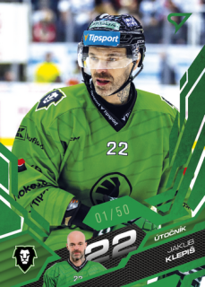 25-26 TELH - Jakub KLEPIŠ č. 307 Emerald Green x/50