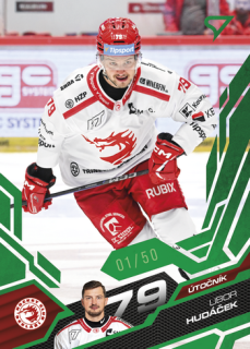 25-26 TELH - Libor HUDÁČEK č. 313 Emerald Green x/50