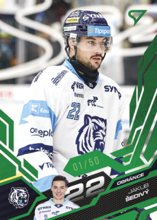 25-26 TELH - Jakub ŠEDIVÝ č. 333 Emerald Green x/50