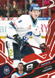 25-26 TELH - Michal HOUDEK č. 346 Ruby Red x/25