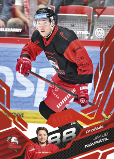 25-26 TELH - Jakub NAVRÁTIL č. 360 Ruby Red x/25