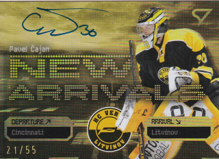 25-26 TELH - Pavel ČAJAN č. NAS-PC New Arrivals Auto 21/55