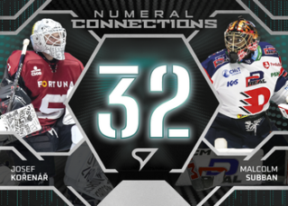 25-26 TELH - Josef KOŘENÁŘ & Malcolm SUBBAN č. NC-13 Numeral Connections