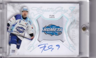 25-26 TELH - Jakub FLEK č. CG-JF Crest of Glory Silver Auto 22/30