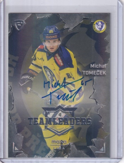 25-26 GOAL CARDS - Michal TOMEČEK č. TL-20 Team Leaders Auto 07/10