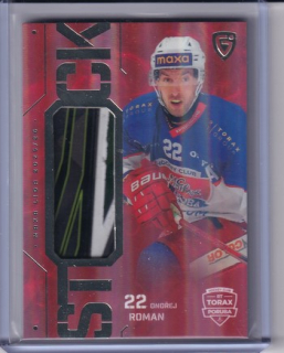 25-26 GOAL CARDS - Ondřej ROMAN č. ST-21 Stick 06/10
