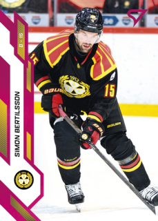 25-26 SHL - Simon BERTILSSON č. 262 Crimson Pink