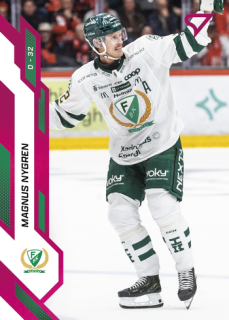 25-26 SHL - Magnus NYGREN č. 279 Crimson Pink
