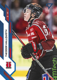 25-26 SHL - Theodor HALLQUISTH č. 308 Admiral Blue