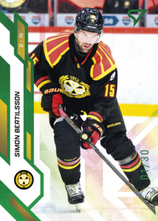 25-26 SHL - Simon BERTILSSON č. 262 Shamrock Green x/30