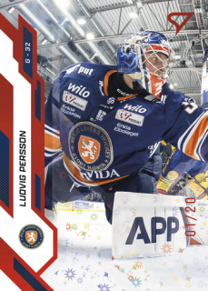 25-26 SHL - Ludvig PERSSON č. 289 Scarlet Red x/20