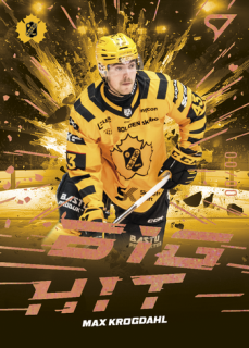 25-26 SHL - Max KROGDAHL č. BB-06 Big Hit Red Copper x/65