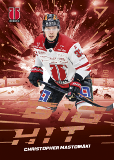 25-26 SHL - Christopher MASTOMÄKI č. BB-14 Big Hit Red Copper x/65