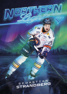 25-26 SHL - Sebastian STRANDBERG č. NL-22 Northern Lights