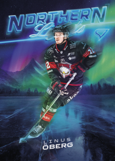 25-26 SHL - Linus ÖBERG č. NL-25 Northern Lights