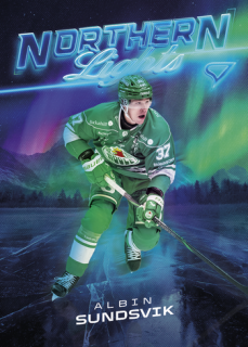 25-26 SHL - Albin SUNDSVIK č. NL-28 Northern Lights