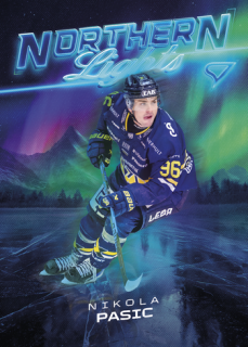 25-26 SHL - Nikola PASIC č. NL-41 Northern Lights