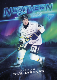 25-26 SHL - Oskar STAL-LYRENÄS č. NL-42 Northern Lights