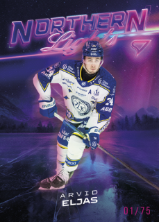 25-26 SHL - Arvid ELJAS č. NL-33 Northern Lights Neon Pink x/75