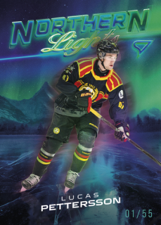 25-26 SHL - Lucas PETTERSSON č. NL-05 Northern Lights Neon Green x/55
