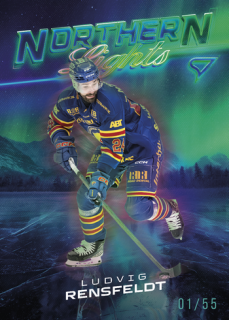25-26 SHL - Ludvig RENSFELDT č. NL-45 Northern Lights Neon Green x/55