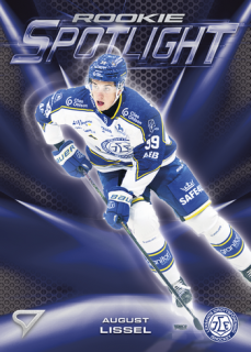 25-26 SHL - August LISSEL č. RO-16 Rookie Spotlight