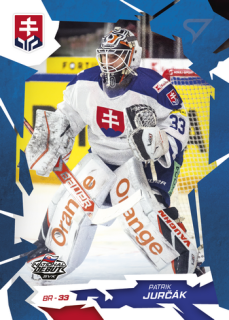 2026 Hokejové Slovensko - Patrik JURČÁK č. 02 Blue
