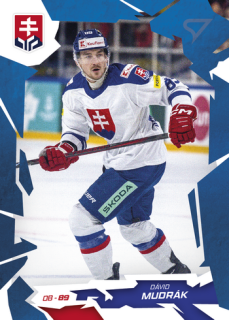 2026 Hokejové Slovensko - Dávid MUDRÁK č. 14 Blue