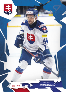 2026 Hokejové Slovensko - Mislav ROSANDIČ č. 16 Blue