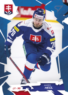 2026 Hokejové Slovensko - Marek HECL č. 25 Blue