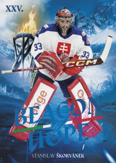 2026 Hokejové Slovensko - Stanislav ŠKORVÁNEK č. BH-05 Beacon of Hope
