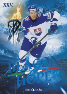 2026 Hokejové Slovensko - Erik ČERNÁK č. BH-07 Beacon of Hope