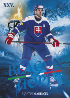 2026 Hokejové Slovensko - Martin MARINČIN č. BH-12 Beacon of Hope