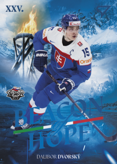 2026 Hokejové Slovensko - Dalibor DVORSKÝ č. BH-16 Beacon of Hope