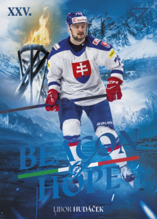 2026 Hokejové Slovensko - Libor HUDÁČEK č. BH-17 Beacon of Hope
