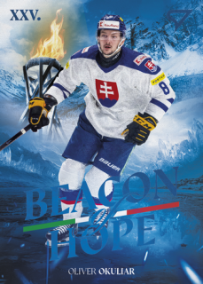 2026 Hokejové Slovensko - Oliver OKULIAR č. BH-20 Beacon of Hope