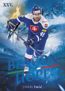 2026 Hokejové Slovensko - Samuel TAKÁČ č. BH-26 Beacon of Hope