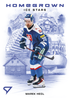 2026 Hokejové Slovensko - Marek HECL č. HS-12 Homegrown Ice Stars
