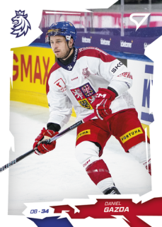 2026 Hokejové Česko - Daniel GAZDA č. 08