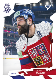 2026 Hokejové Česko - Radko GUDAS č. 09