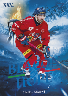 2026 Hokejové Česko - Michal KEMPNÝ č. BH-08 Beacon of Hope