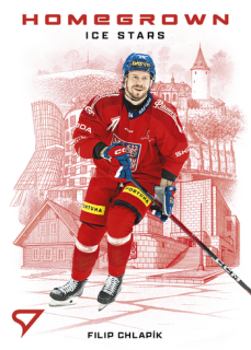 2026 Hokejové Česko - Filip CHLAPÍK č. HS-17 Homegrown Ice Stars