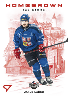 2026 Hokejové Česko - Jakub LAUKO č. HS-24 Homegrown Ice Stars