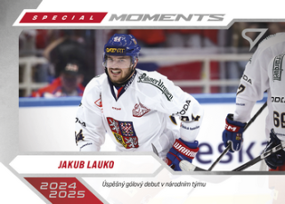 2026 Hokejové Česko - Jakub LAUKO č. SM-27 Special Moments