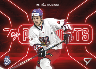 2026 Hokejové Česko - Matěj KUBIESA č. TP-26 Top Prospects