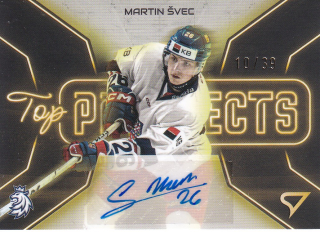2026 Hokejové Česko - Martin ŠVEC č. TPS-MS Top Prospects Auto 10/39