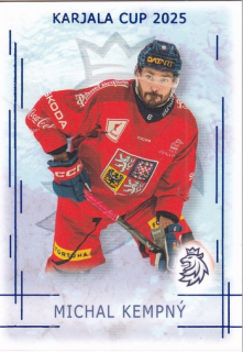 25-26 Český hokej - Michal KEMPNÝ č. KC-10 Blue x/9