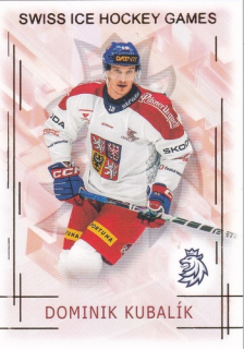 25-26 Český hokej - Dominik KUBALÍK č. SHG-14 Gold x/50